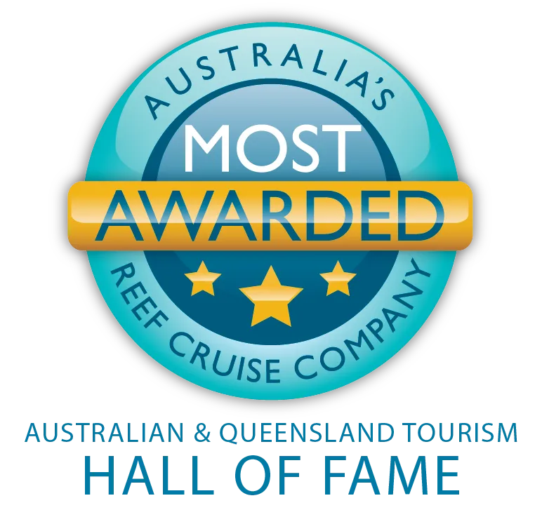 Australia’s most awarded reef cruise company — Australian & Queensland Tourism Hall of Fame