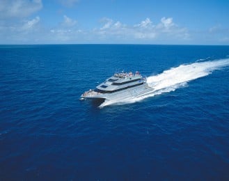 Quicksilver VIII from the air